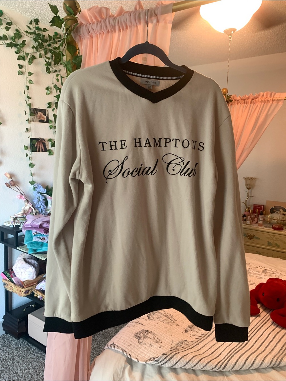 Beige Crewneck Sweater